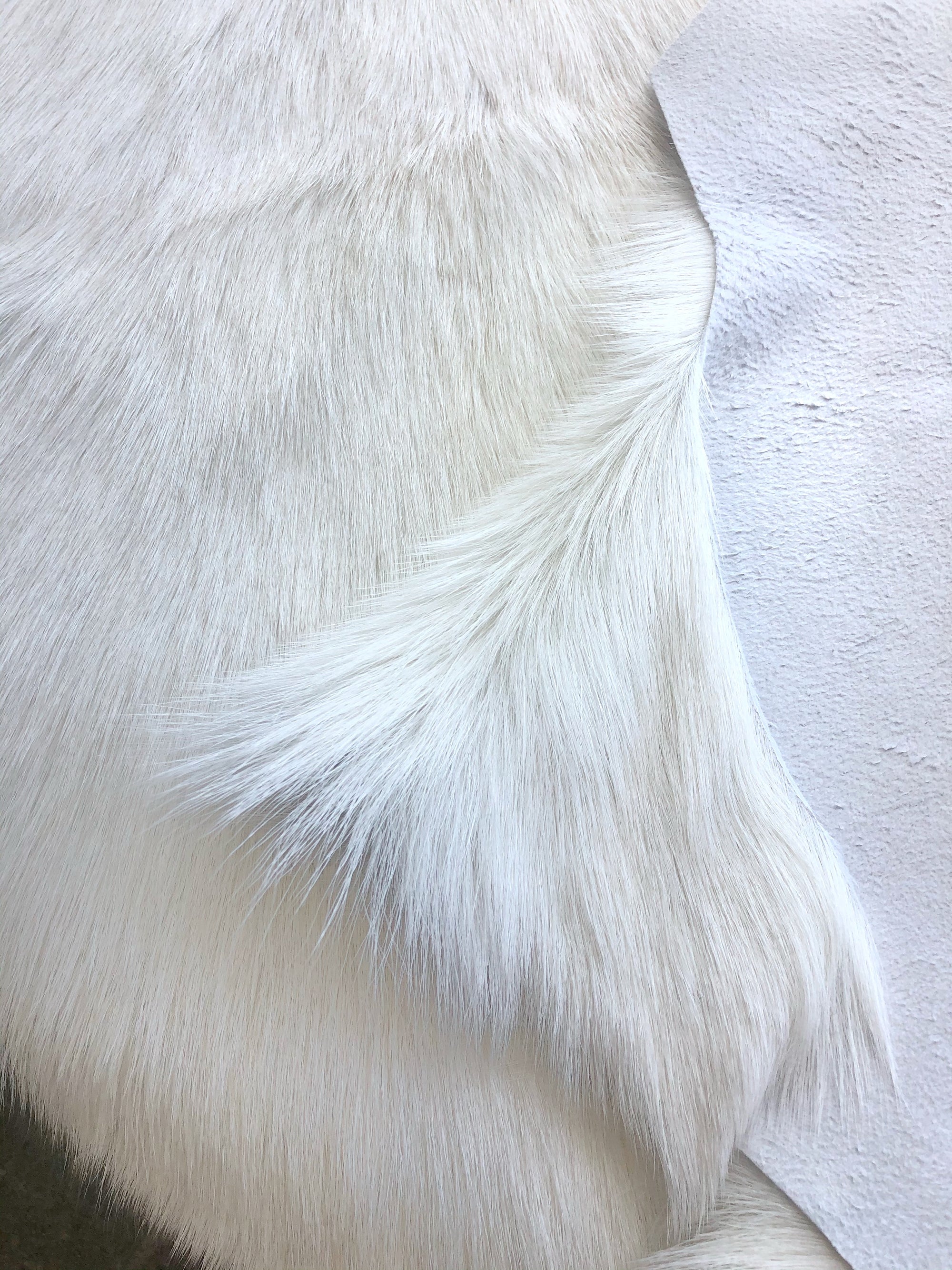 Himalayan Goatskin - Natural White