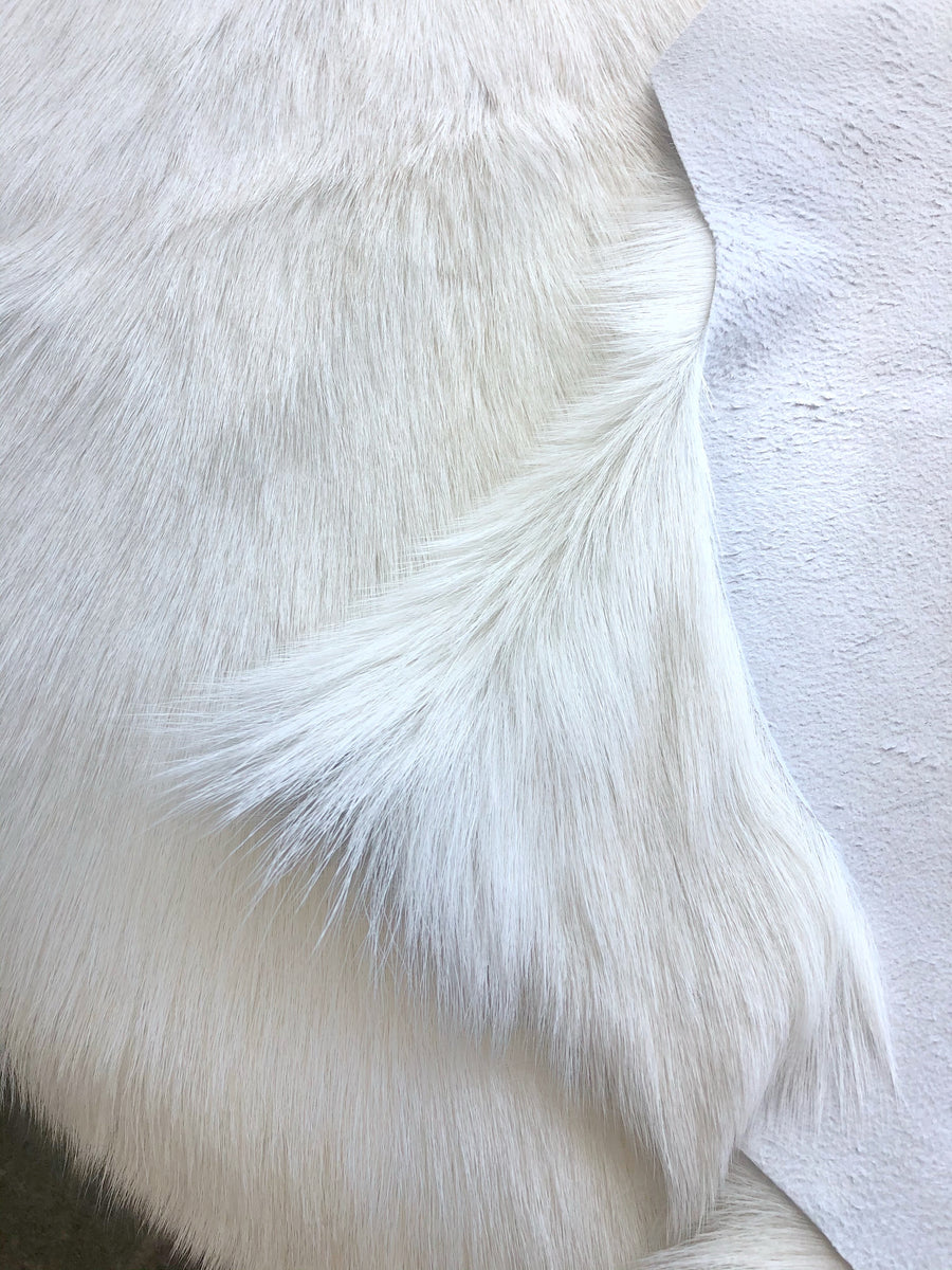 Himalayan Goatskin - Natural White