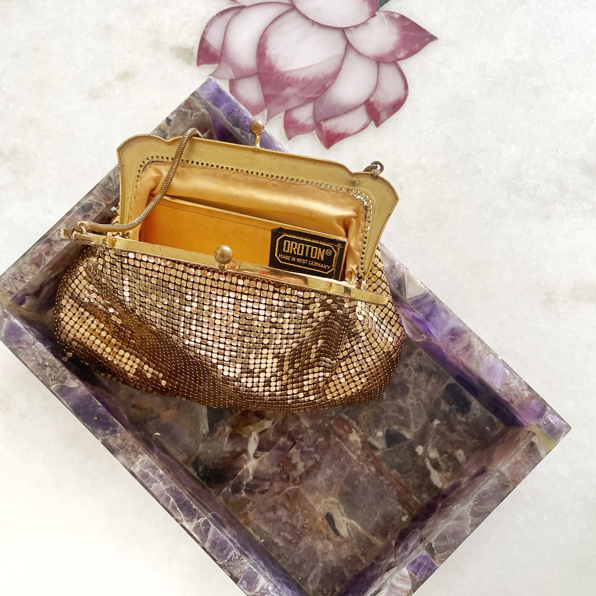 Amethyst Crystal Stone Tray