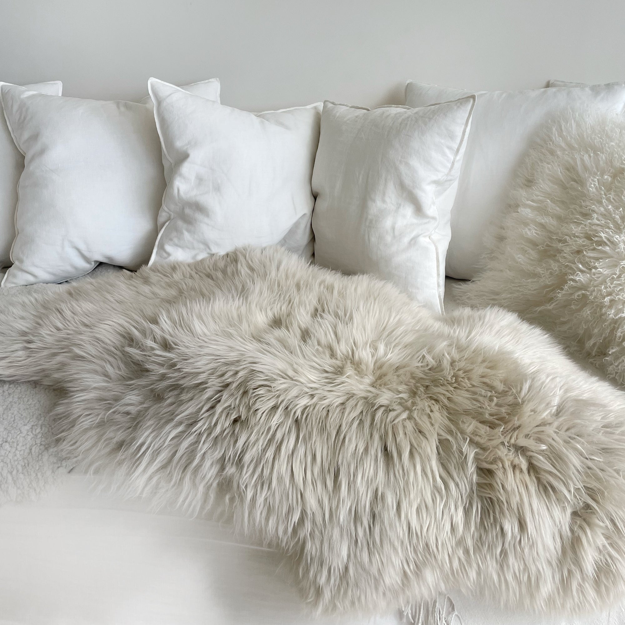 Genuine Australian Merino Sheepskin - Linen