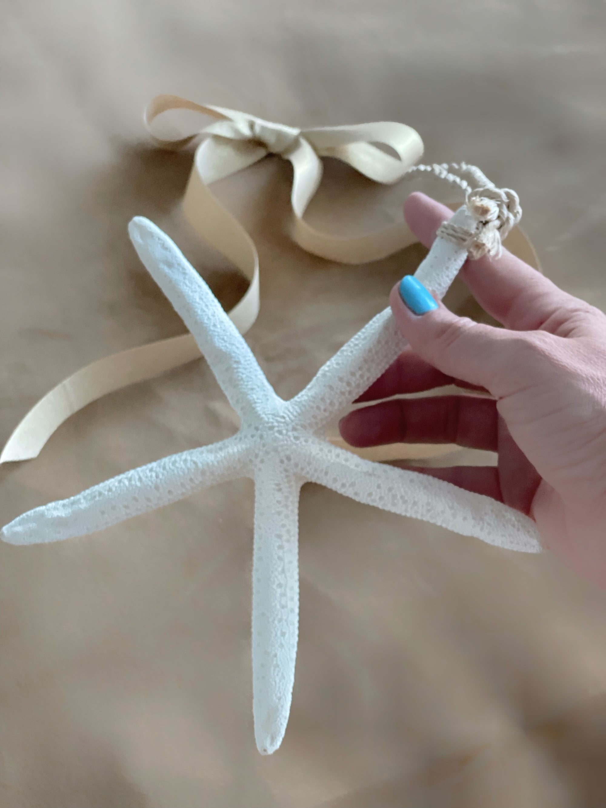 Large Starfish Hanging Christmas Tree Wall Decor