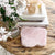 Thick Cut Natural Rose Quartz Crystal Slab Platter Tray III