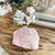 Thick Cut Natural Rose Quartz Crystal Slab Platter Tray IV