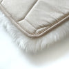 Genuine Australian Merino Sheepskin Seat Pad - Ivory 50 CM