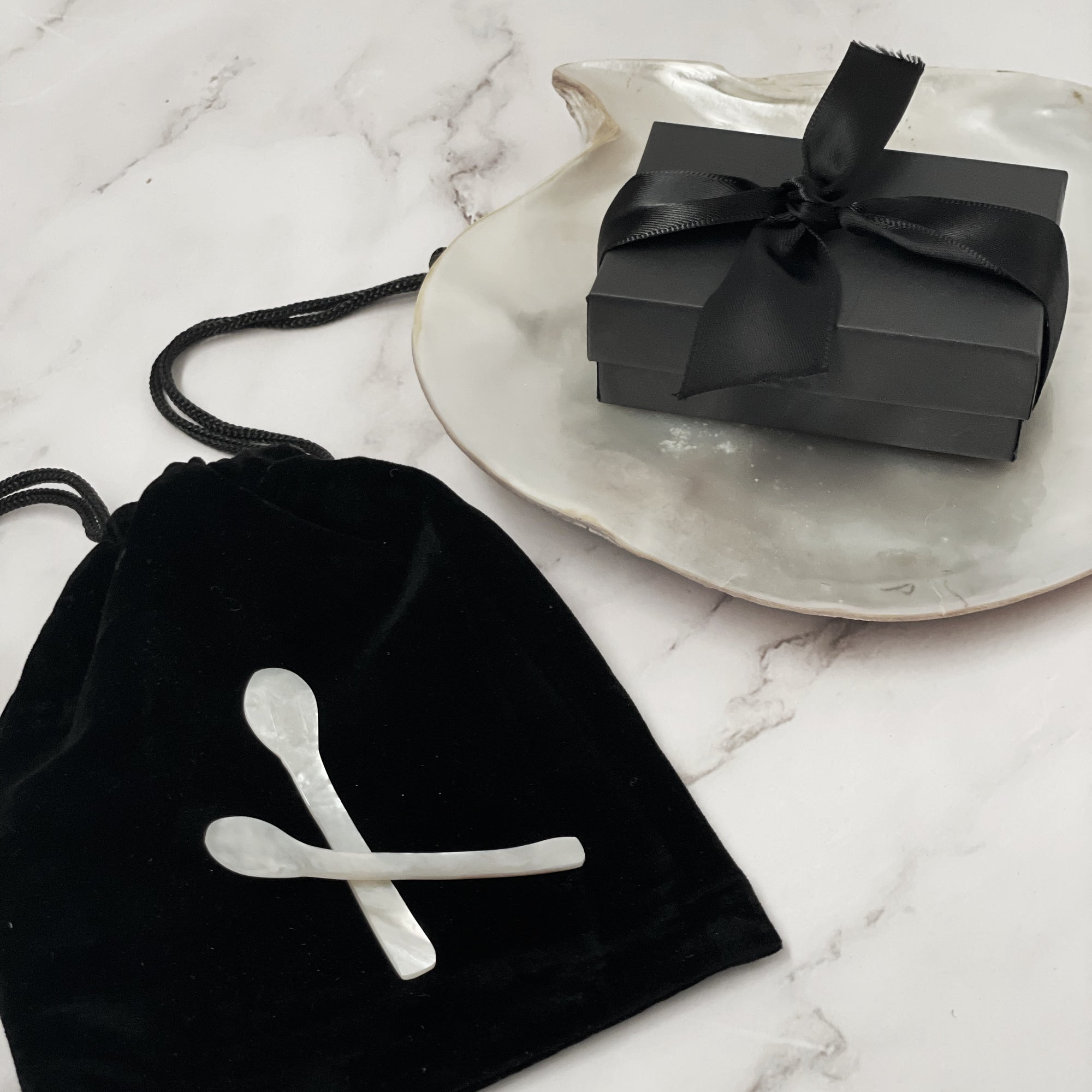 Mother of Pearl Caviar Spoons (Boxed Set 2)