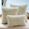Australian Shearling Sheepskin Cushions Square in 2 sizes - Bone