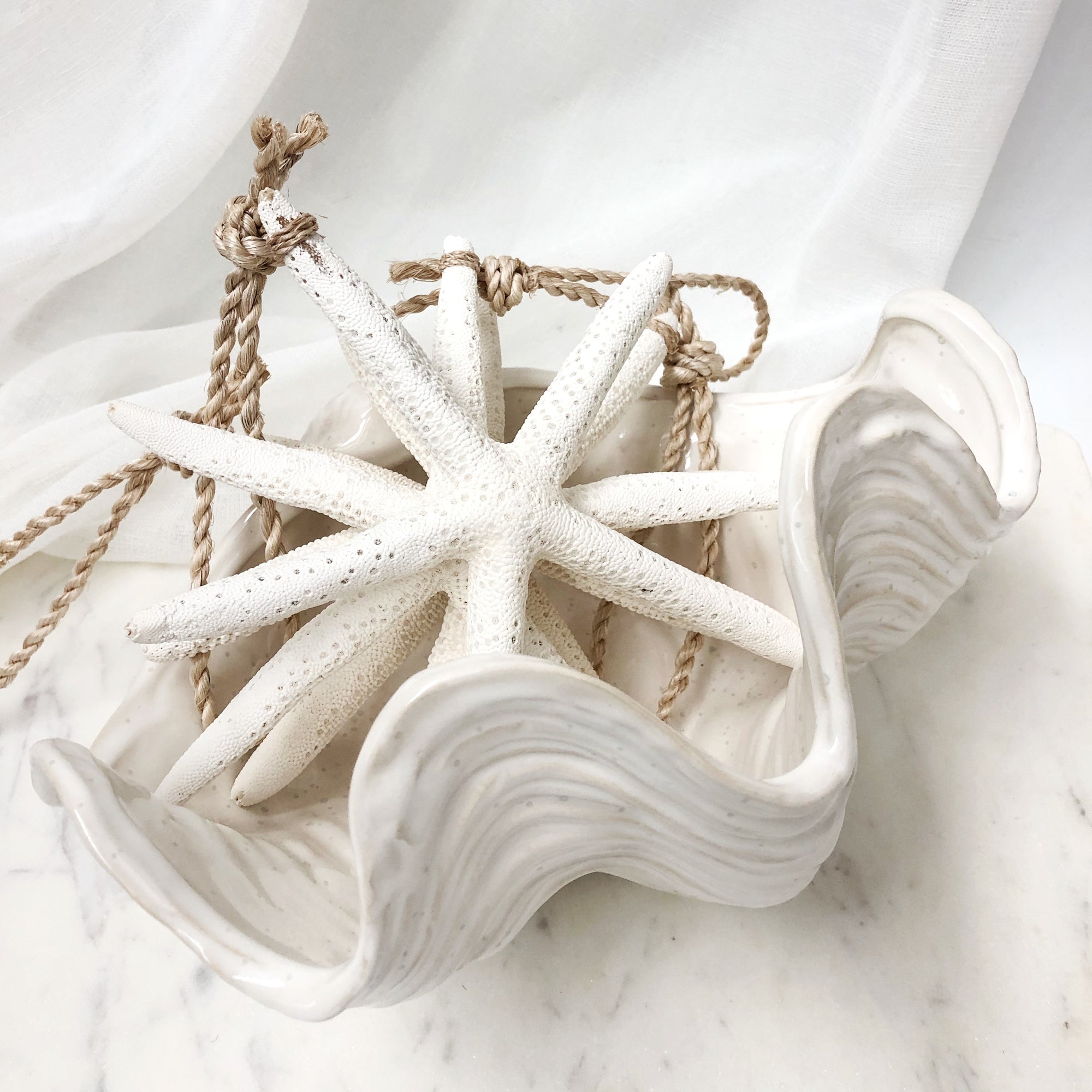 Large Starfish Hanging Christmas Tree Wall Decor