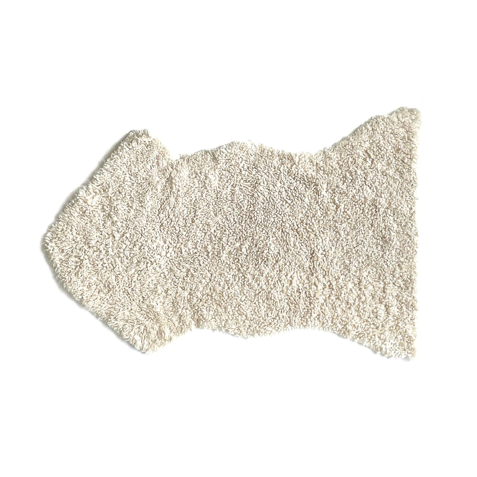 Australian Shearling Sheepskin Cushions Lumbar in 2 sizes - Bone