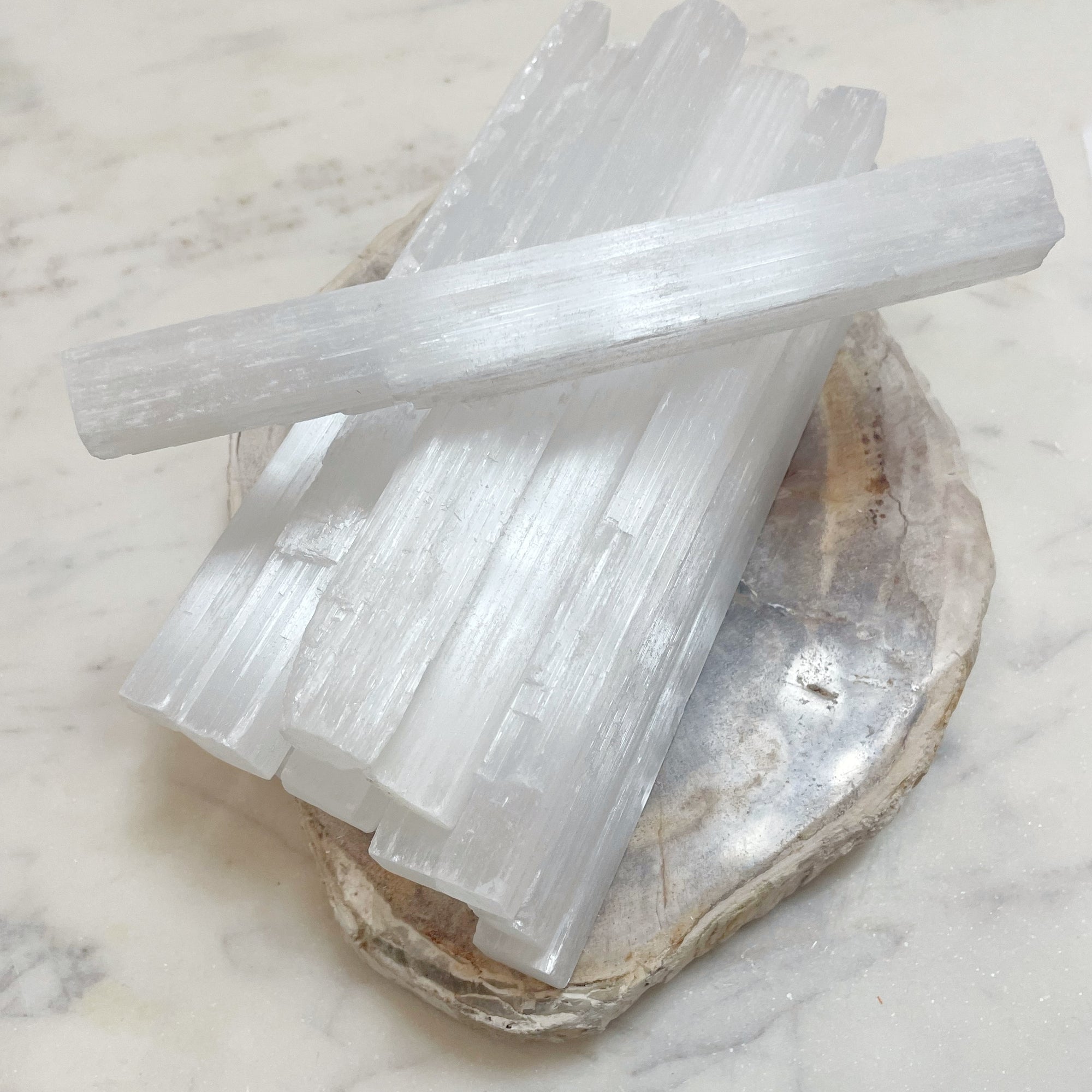 Selenite Wand