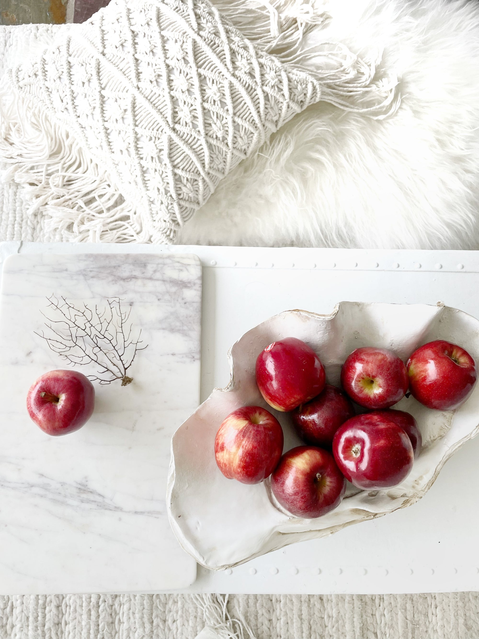 Resin Faux Giant Clamshell Clam 'Natural' 41 CM