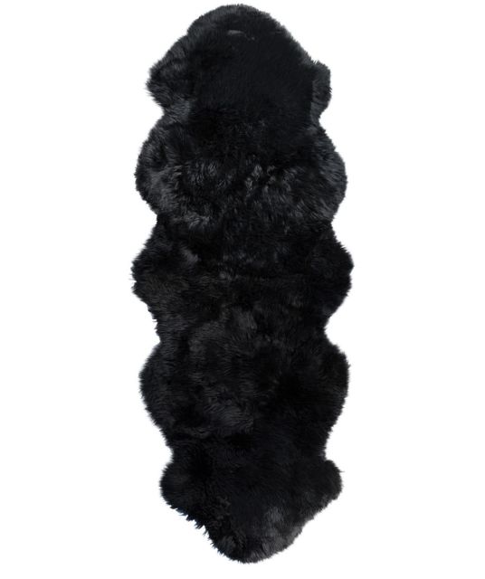 Genuine Australian Merino Sheepskin - Raven Black