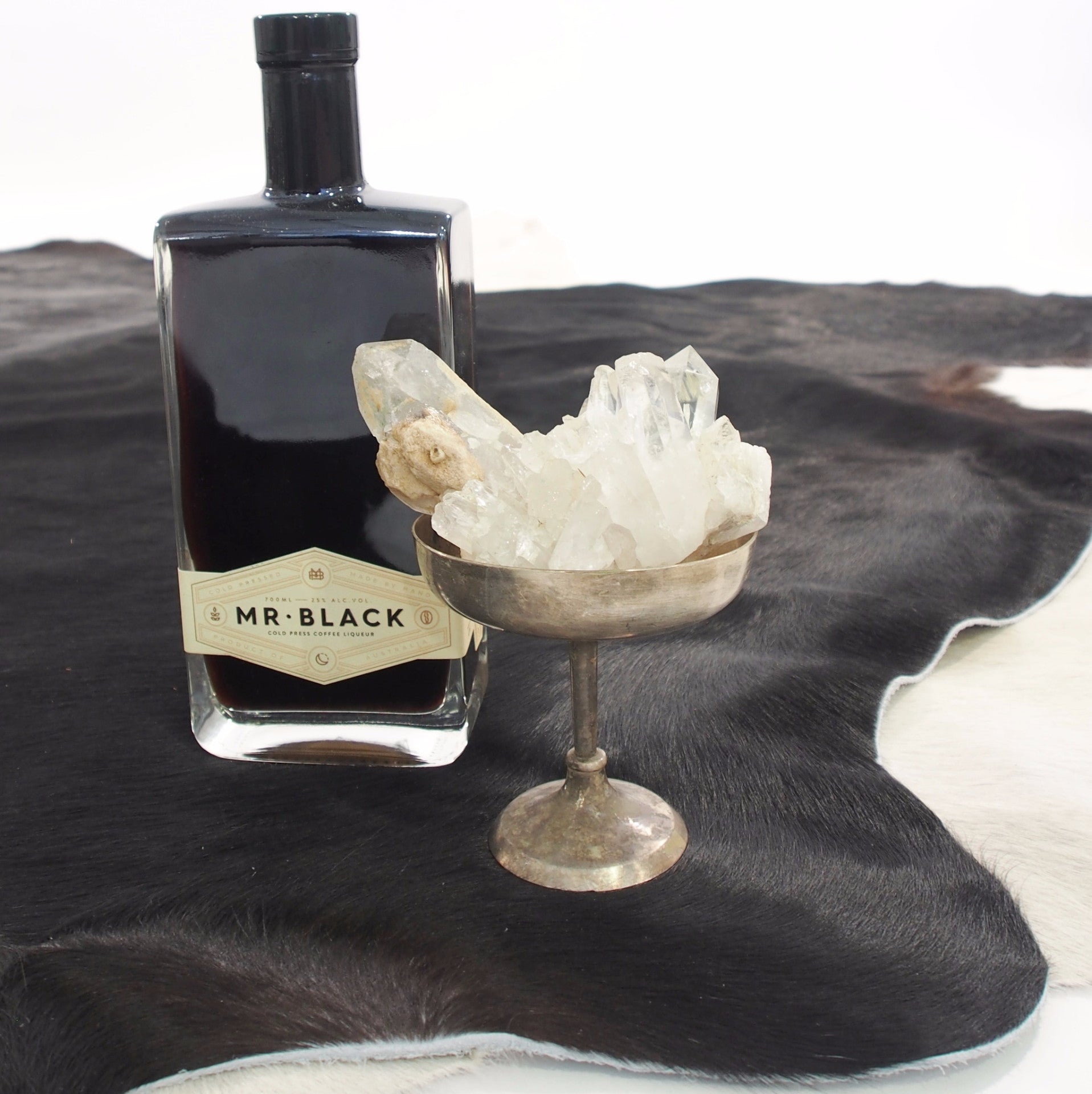 Premium Cowhide - Natural Black